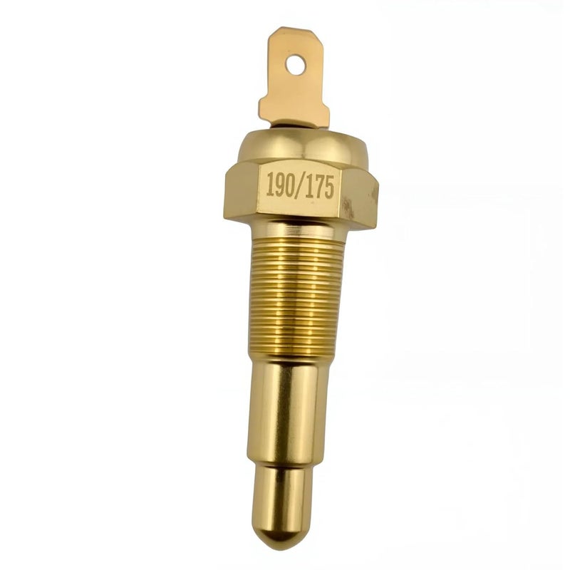 repustor Thermostat Fan Switch, 190'F On - 175'F Off, Automotive Engine Electric Radiator Cooling Fan Temperature Switches Sensor 1/8" NPT - Image 1